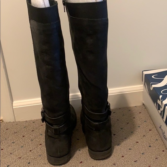Lucky Brand LK-Ostrand black Gangnam riding boot - Picture 3 of 12